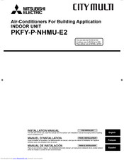 Mitsubishi PKFY-P-NHMU-E2 Installation Manual