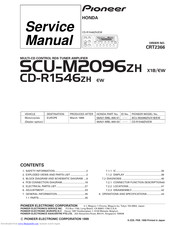 Pioneer CD-R1546ZH Service Manual