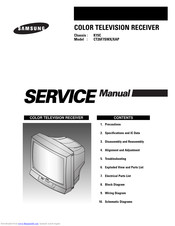 Samsung CT26F7SWX/XAP Service Manual