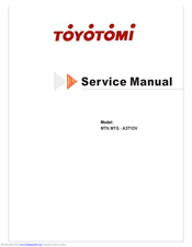 Toyotomi MTN A371DV Service Manual