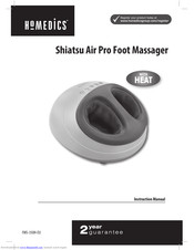 HoMedics Shiatsu Air Pro Instruction Manual