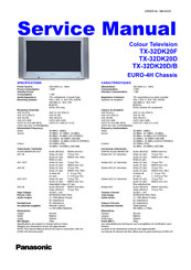 Panasonic TX-32DK20F Service Manual