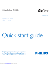 Philips gogear PI5000316 Quick Start Manual