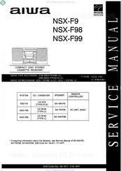 Aiwa NSX-F99 Service Manual