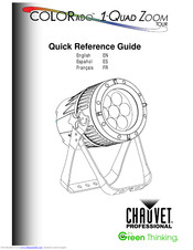 Chauvet 1-QuadZoomTour Quick Reference Manual