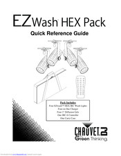 Chauvet EZwash HEX Pack Quick Reference Manual