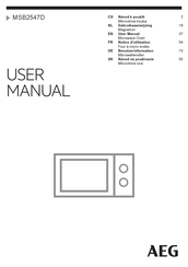 AEG MSB2547D User Manual