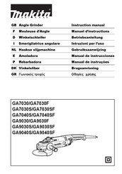 Makita GA9040SF Instruction Manual