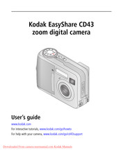Kodak EasyShare CD43 User Manual