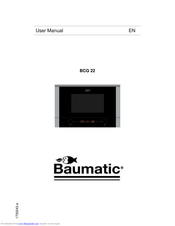 Baumatic BCG 22 User Manual