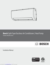 Bosch Climate 5000 AAS-012-0CS Installation Manual