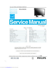 Philips BDL4230E/00 Service Manual