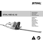 Stihl HSE 42 Instruction Manual