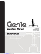 Genie Super Tower ST-25 Operator's Manual