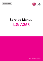 LG LG-A258 Service Manual