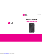LG GM735 Service Manual