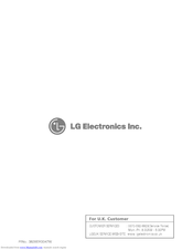LG WD(M)-12340(5)FD Owner's Manual