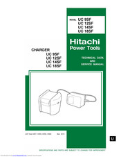 Hitachi UC 14SF Techical Data And Service Manual