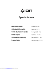ION Spectraboom Quick Start Manual