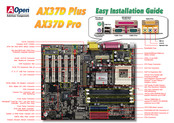AOpen AX37D Plus Easy Installation Manual