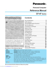 Panasonic Toughbook CF-47 Series Reference Manual