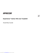 Precor Experience Series 700 Line Assembly Manual