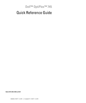 Dell OptiPlex 745 Quick Reference Manual