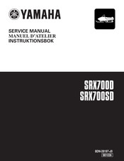 Yamaha SRX700SD Service Manual