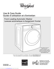 Whirlpool WFW9290FC Use & Care Manual