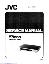 JVC T-3030 Service Manual