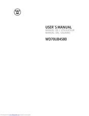 Westinghouse WD70UB4580 User Manual
