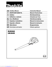 Makita UB360D Instruction Manual