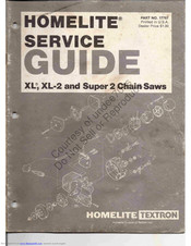 Homelite XL-2 Service Manual
