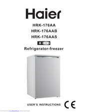 Haier HRK-176AAS User Instructions