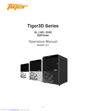 Tiger XHD Operator's Manual