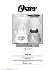Oster 6826 Instruction Manual