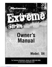 Marksman X4 Owner's Manual