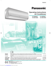Panasonic CU-HE9DKE Operating Instructions Manual