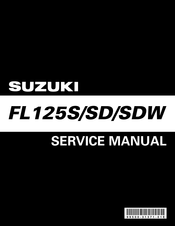 Suzuki FL125SDW Service Manual