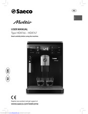 Saeco Moltio HD8766 User Manual