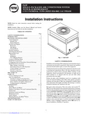 Payne PA3P048 Installation Instructions Manual