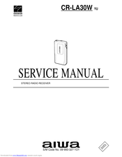 Aiwa CR-LA30W Service Manual