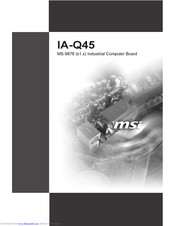 MSI IA-Q45 User Manual