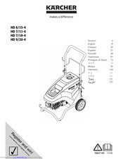 Kärcher HD 7/18-4 Operating Instructions Manual