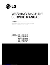 LG WD-14335AD Service Manual