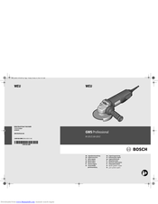 Bosch 10-125 Z Original Instructions Manual