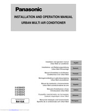 Panasonic S-20YM3HPQ Installation And Operation Manual