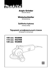 Makita 125 mm 9528NB Instruction Manual