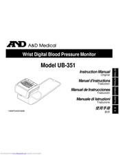 A&D UB-351 Instruction Manual