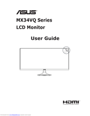 Asus MX34VQ Series User Manual